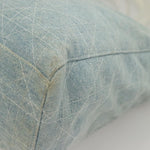 Christian Dior Vintage Lady Dior Bag Cannage Quilt Denim Large - image 12
