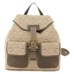 Salvatore Ferragamo Gancini Backpack Canvas - image 1