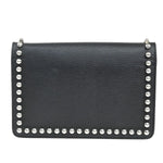 Fendi Karlito Wallet on Chain Studded Saffiano Leather - image 2