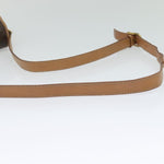 Celine Vintage Macadam Circle Logo Shoulder Bag Canvas and Leather - image 15