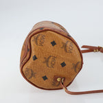 MCM Visetos Shoulder bag Canvas and Leather - image 3