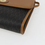 Christian Dior Vintage Honeycomb Shoulder Bag Canvas and Leather - image 9
