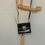 Salvatore Ferragamo Gancini Shoulder Bag Patent Leather - image 14
