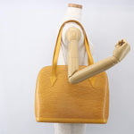 Louis Vuitton Lussac Handbag Epi Leather - image 13