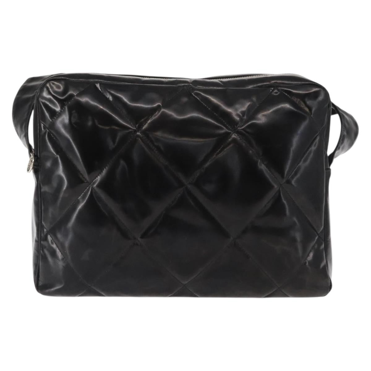 Chanel Vintage Shoulder Bag Enamel - image 1