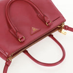 Prada Double Zip Lux Tote Saffiano Leather Medium - image 19