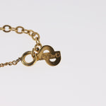 Christian Dior CD Round Pendant Necklace Metal - image 8