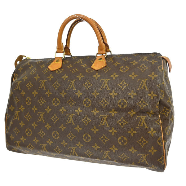Louis Vuitton Speedy Handbag Monogram Canvas 40