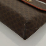 Celine Triomphe vintage handbag Macadam canvas - image 8