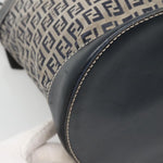 Fendi FF Logo Mon Tresor Bucket Bag Printed Shearling with Leather Mini - image 12