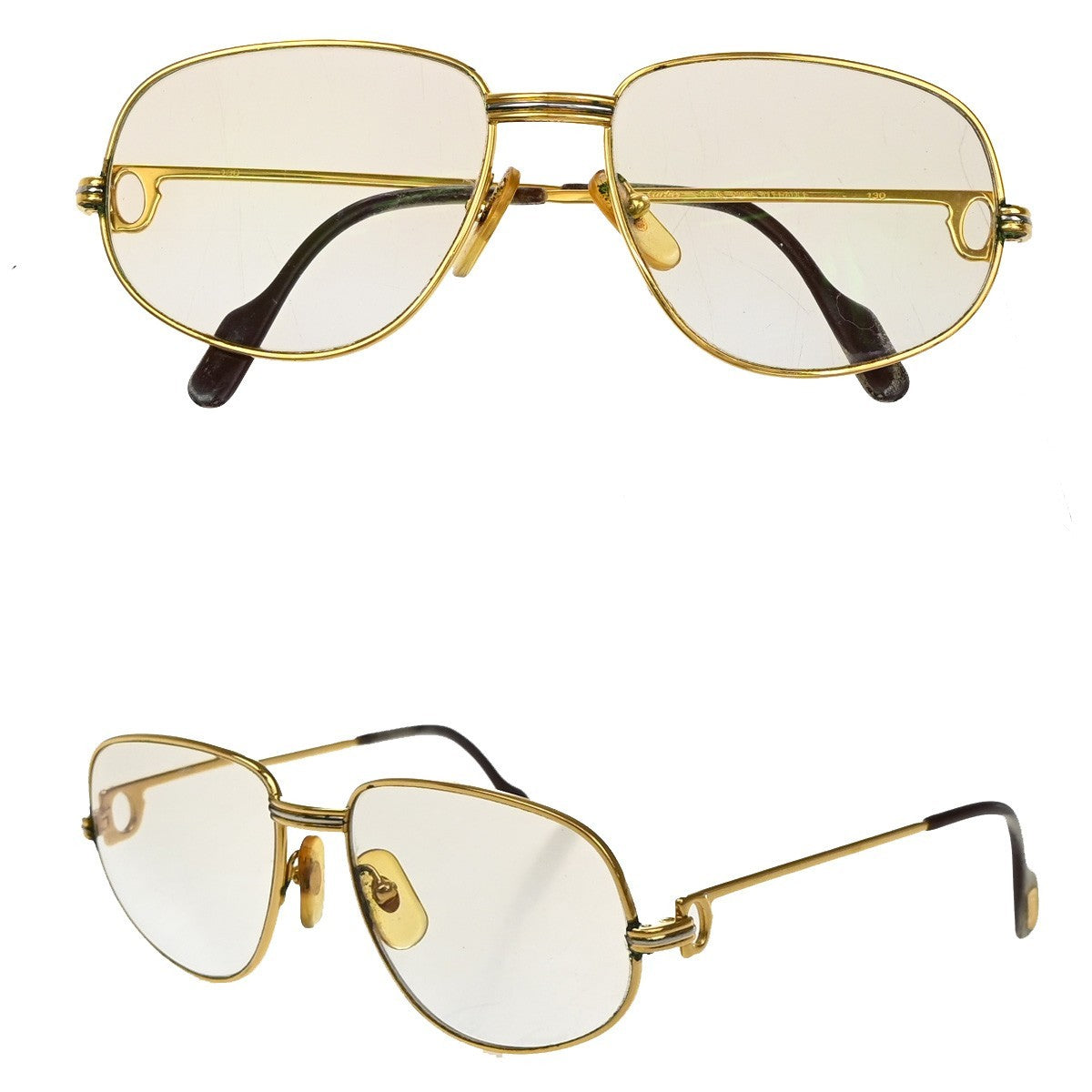 Cartier Trinity Glasses Gold Plated - image 1