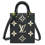 Louis Vuitton Petit Sac Plat Bag Bicolor Monogram Empreinte Giant - image 1