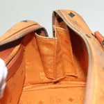 MCM Visetos Handbag Canvas and Leather - image 19