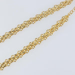Christian Dior Vintage CD Clasp Chain Necklace Metal - image 8