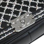 Chanel Boy Flap Bag Sequin Quilted Calfskin Old Medium - image 7