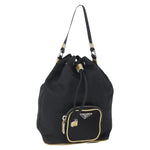 Prada Duet Drawstring Bucket Bag Tessuto Small - image 1