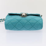 Prada Pushlock Chain Flap Bag Quilted Tessuto Mini - image 17