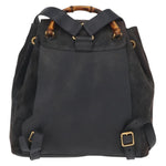 Gucci Vintage Bamboo Backpack Suede Medium - image 2