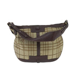 Burberry Nova check Shoulder bag Canvas and Leather - image 1