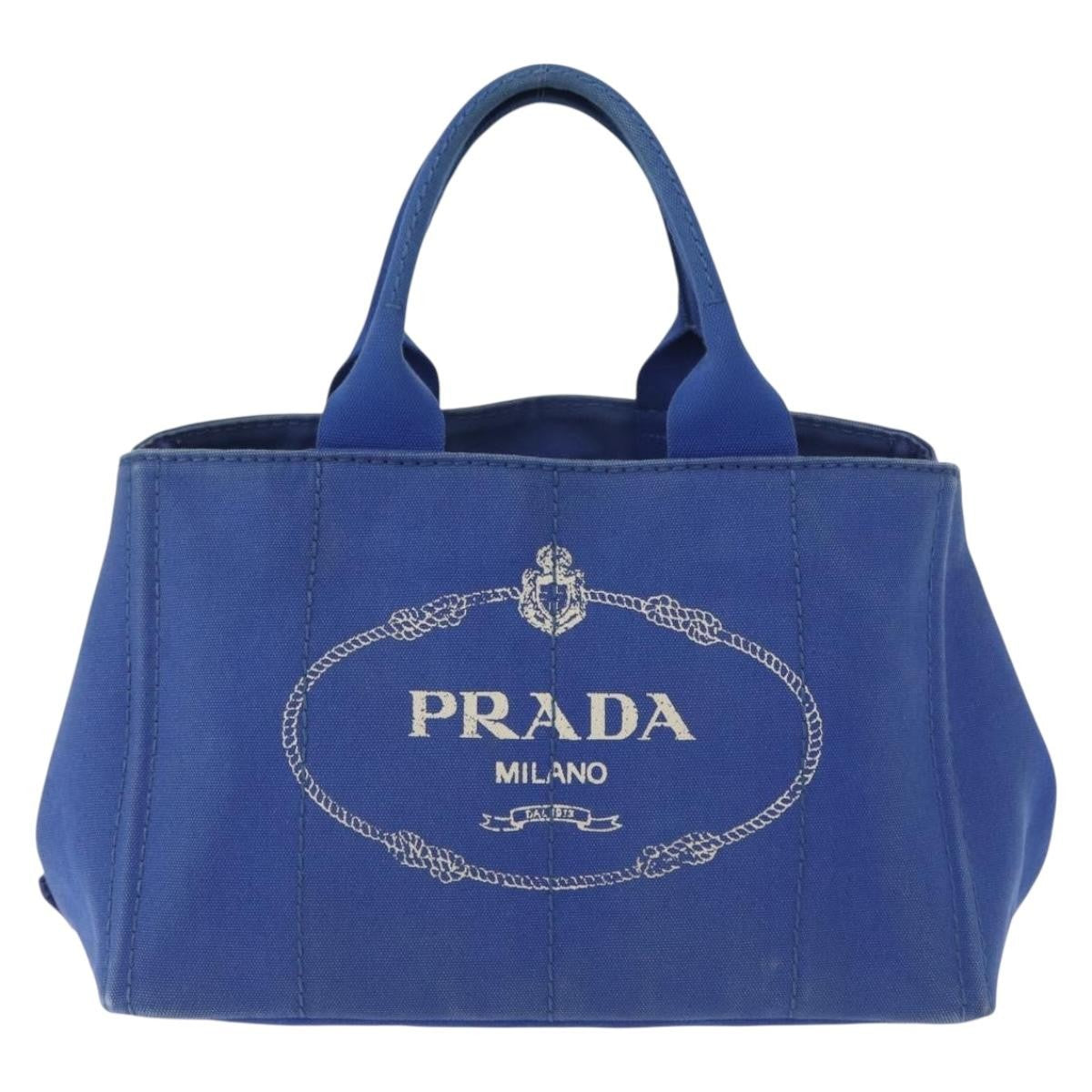 Prada Canapa Open Tote Canvas - image 1