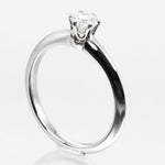 Tiffany & Co. Tiffany Setting Solitaire Ring Platinum with RBC Diamond - image 3