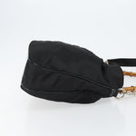 Gucci Vintage Bamboo Handle Open Hobo Nylon Medium - image 3
