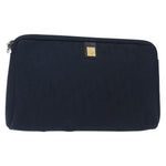 Christian Dior Vintage Trotter Pouch Diorissimo Canvas - image 1
