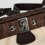 Salvatore Ferragamo Gancini handbag Leather - image 12