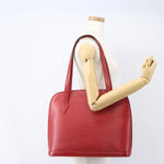 Louis Vuitton Lussac Handbag Epi Leather - image 14