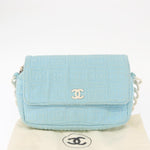 Chanel Sport Line Resin Camera Flap Bag Terry Cloth Medium - image 16