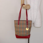 Burberry Nova Check Tote canvas check pattern Small - image 12