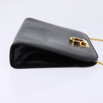 Salvatore Ferragamo Vintage Gancini Chain Shoulder Bag Leather Small - image 4