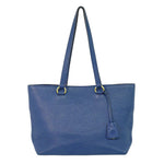 Prada Embossed Logo Open Tote Leather - image 1