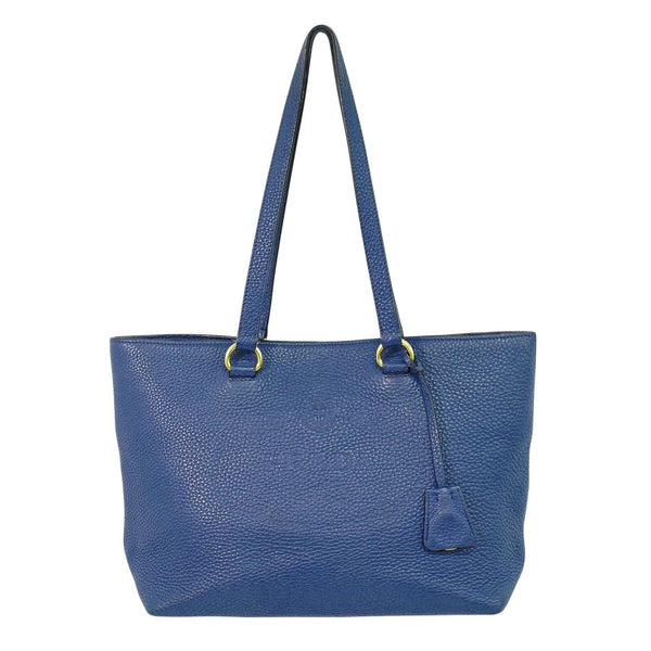Prada Embossed Logo Open Tote Leather - image 1
