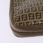 Fendi Vintage Zip Crossbody Bag Zucchino Canvas Medium - image 9