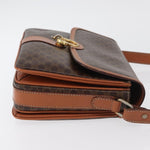 Celine Vintage Macadam Shoulder Bag Canvas and Leather - image 3