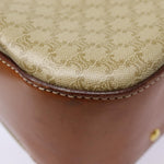 Celine Vintage Convertible Top Handle Bag Macadam Coated Canvas Medium - image 11