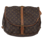 Louis Vuitton Saumur Handbag Monogram Canvas 35 - image 18