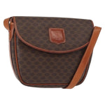 Celine Vintage Macadam Shoulder Bag Canvas and Leather - image 19