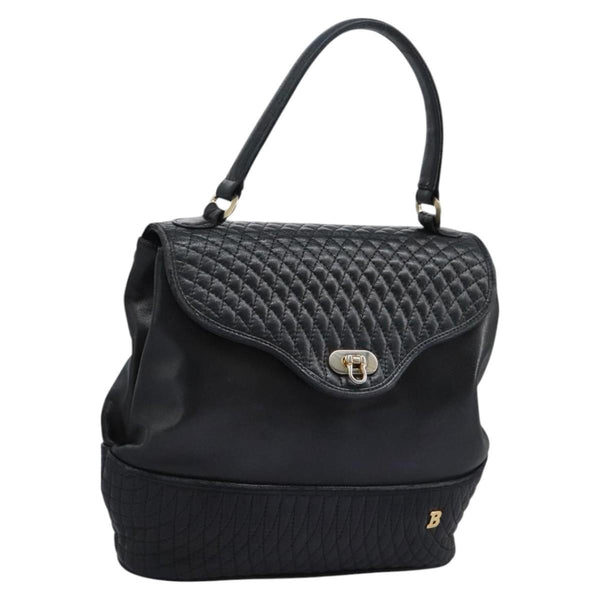 Bally Vintage Handbag Quilted Leather - image 1
