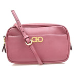 Salvatore Ferragamo Gancini Shoulder Bag Leather - image 1