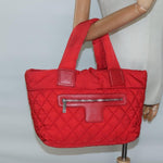 Chanel Coco Cocoon Reversible Tote Quilted Nylon Large - image 14