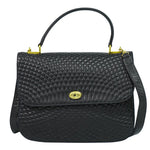 Bally Vintage Handbag Quilted Leather - image 1