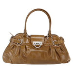 Salvatore Ferragamo Gancini handbag Patent leather - image 1