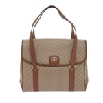 Celine Vintage Macadam Handbag Canvas and Leather - image 1