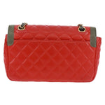 Chanel Two Tone Flap Bag Quilted Lambskin Small - image 2