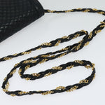 Bally Vintage Chain Shoulder Bag Quilted Leather - image 6