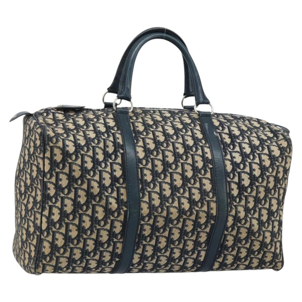 Christian Dior Vintage Trotter Boston Bag Diorissimo Canvas Large - image 1