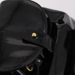 Gucci Vintage Bamboo Backpack Patent Mini - image 13