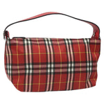 Burberry Nova Check Handbag Leather and Nylon - image 16